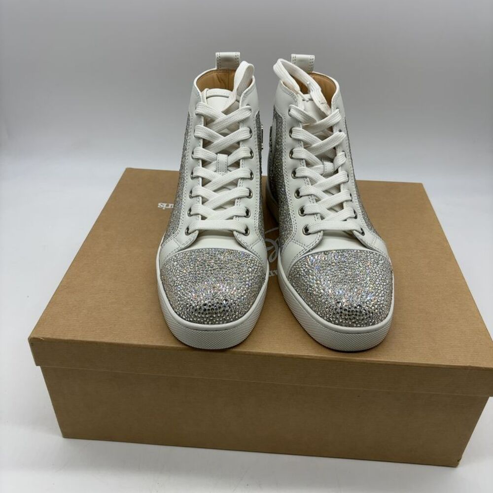 Christian Louboutin High Top Wedding Sneaker